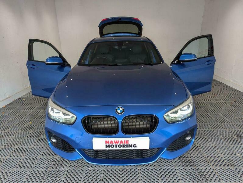 BMW 1 Series 1.5 116D M Sport YK68KMM Blue #5