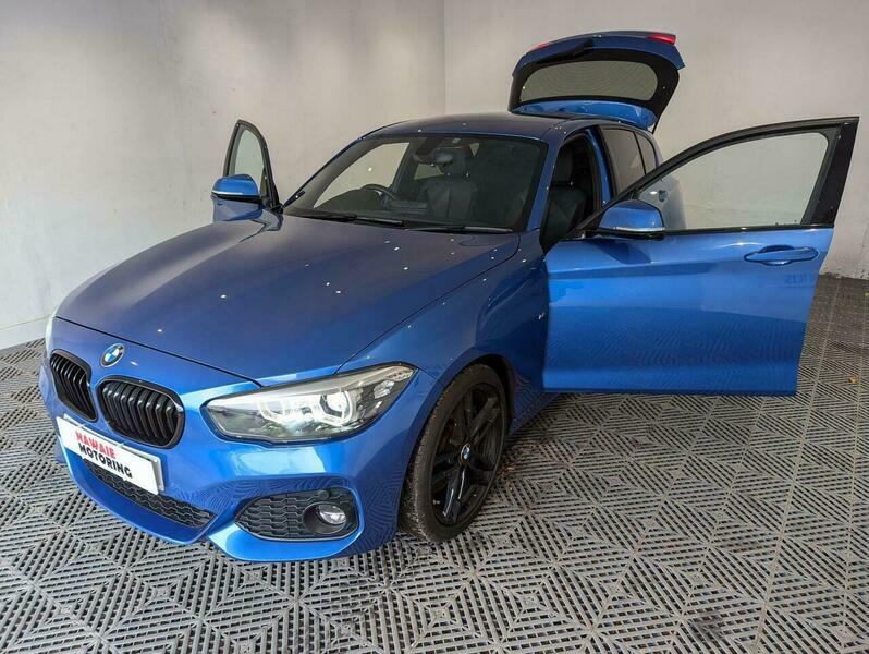 BMW 1 Series 1.5 116D M Sport YK68KMM Blue #6