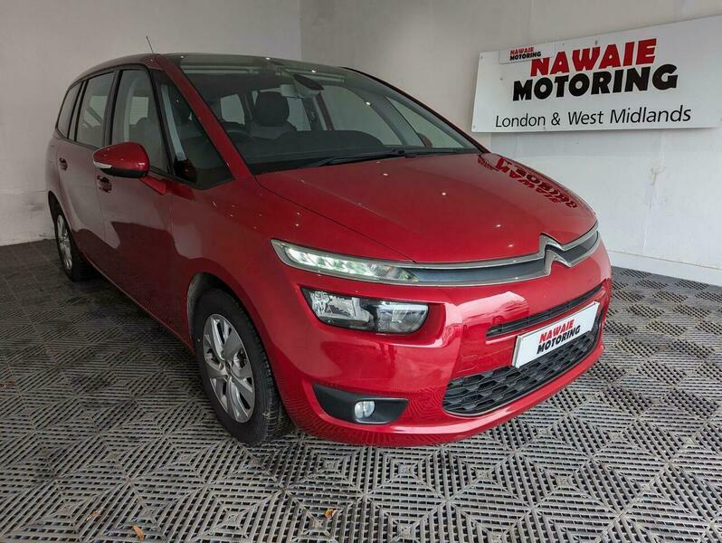 Citroen C4 Picasso 1.6 Bluehdi Exclusive Eat6 Red