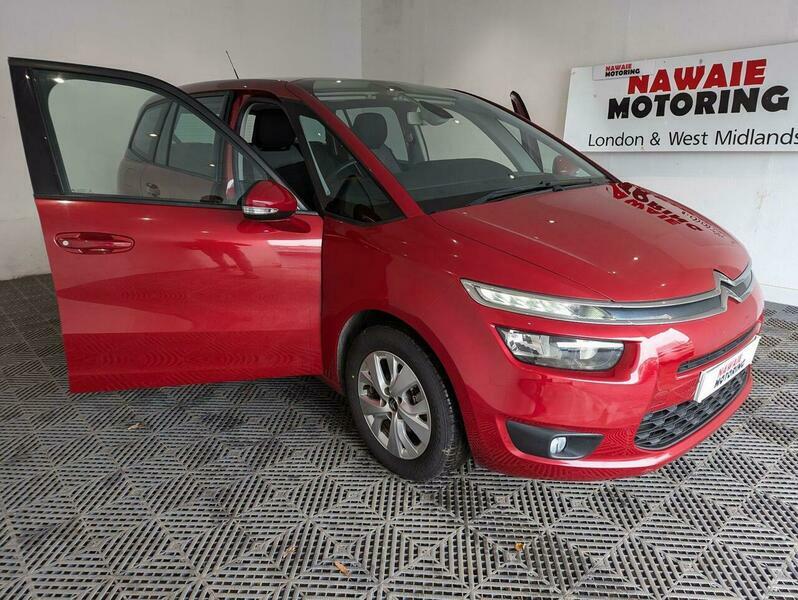 Citroen C4 Picasso 1.6 Bluehdi Exclusive Eat6 Red #5