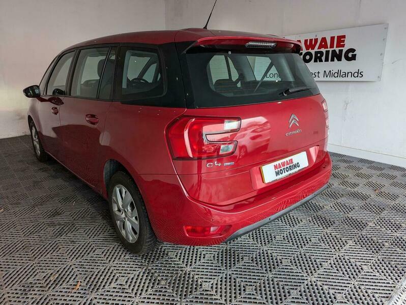 Citroen C4 Picasso 1.6 Bluehdi Exclusive Eat6 Red #4
