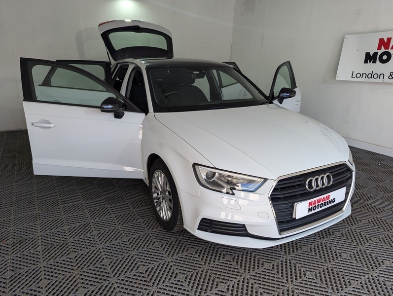 Audi A3 1.6 Tdi Se Technik YT67GNZ White #4