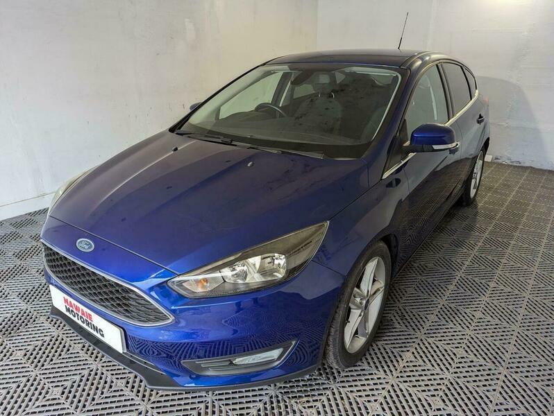 Ford Focus 1.6 Zetec Hatchback YJ15PNX Blue #5