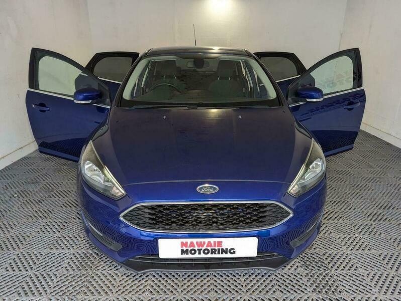 Ford Focus 1.6 Zetec Hatchback YJ15PNX Blue #4