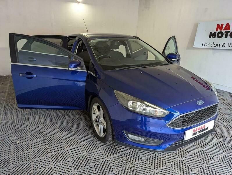 Ford Focus 1.6 Zetec Hatchback YJ15PNX Blue #2