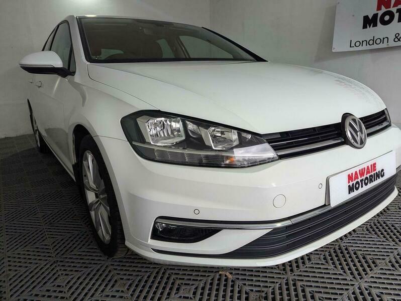 Volkswagen Golf 2.0 Tdi Bluemotion Tech YO17WKP White #6