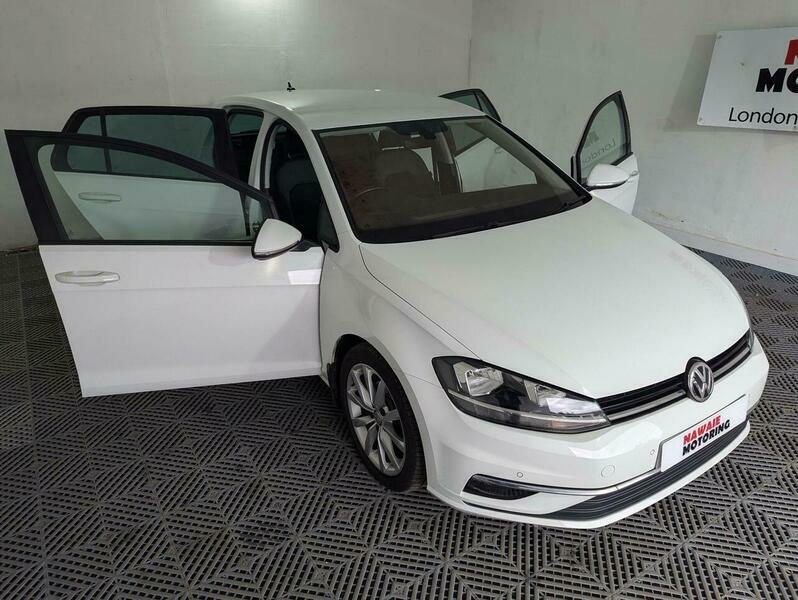 Volkswagen Golf 2.0 Tdi Bluemotion Tech YO17WKP White #5