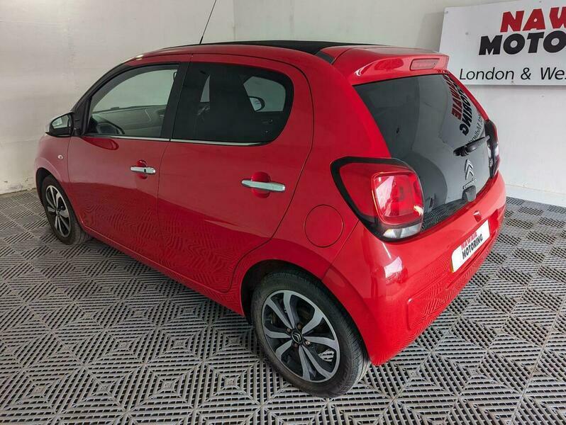 Citroen C1 1.0 Vti Flair Airscape GU18OLK Red #4