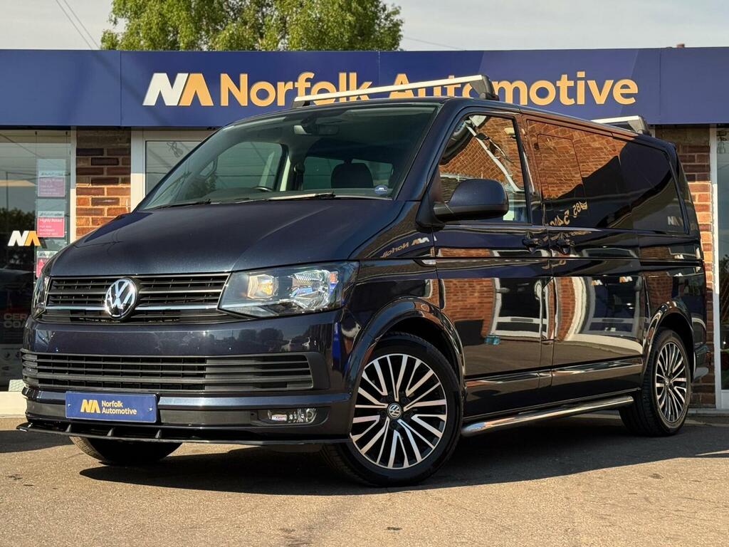Volkswagen Transporter 2.0 Tdi T30 Bluemotion Tech Highline Kombi Dsg Fwd Blue