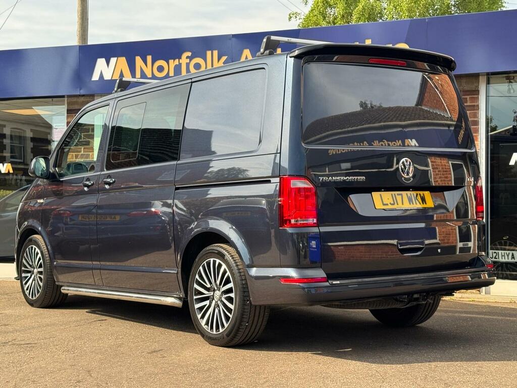 Volkswagen Transporter 2.0 Tdi T30 Bluemotion Tech Highline Kombi Dsg Fwd Blue #6