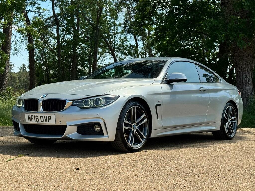 BMW 4 Series 2.0 420I M Sport Euro 6 Ss Silver