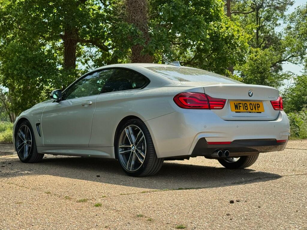 BMW 4 Series 2.0 420I M Sport Euro 6 Ss WF18OVP Silver #6