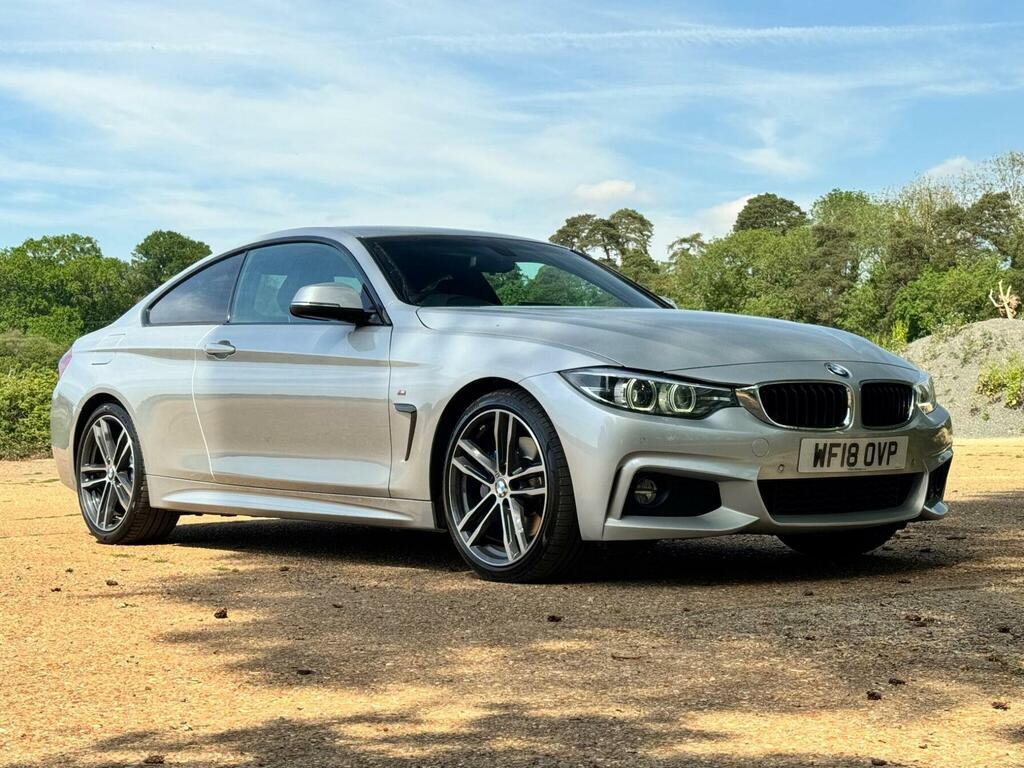 BMW 4 Series 2.0 420I M Sport Euro 6 Ss WF18OVP Silver #5