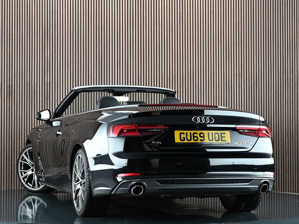 Audi A5 2.0 Tfsi 40 Vorsprung Convertible S Tro Black #2