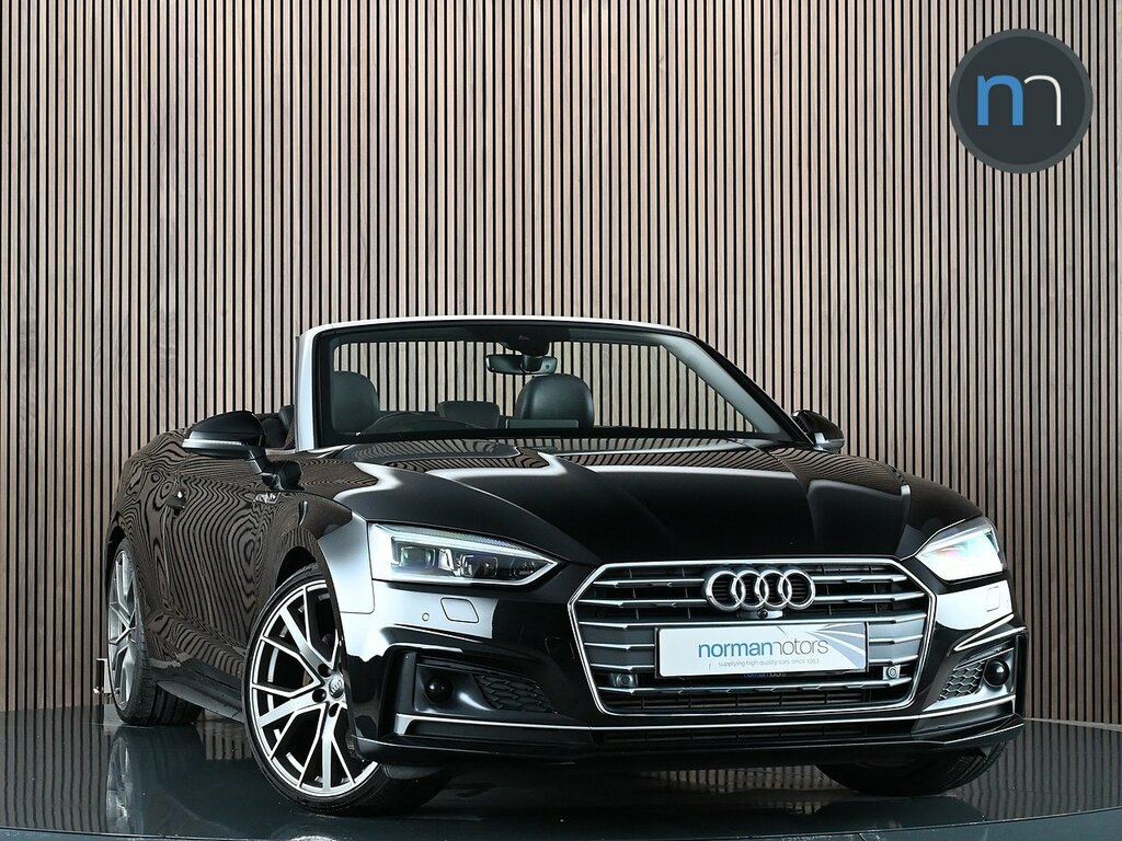 Audi A5 2.0 Tfsi 40 Vorsprung Convertible S Tro Black