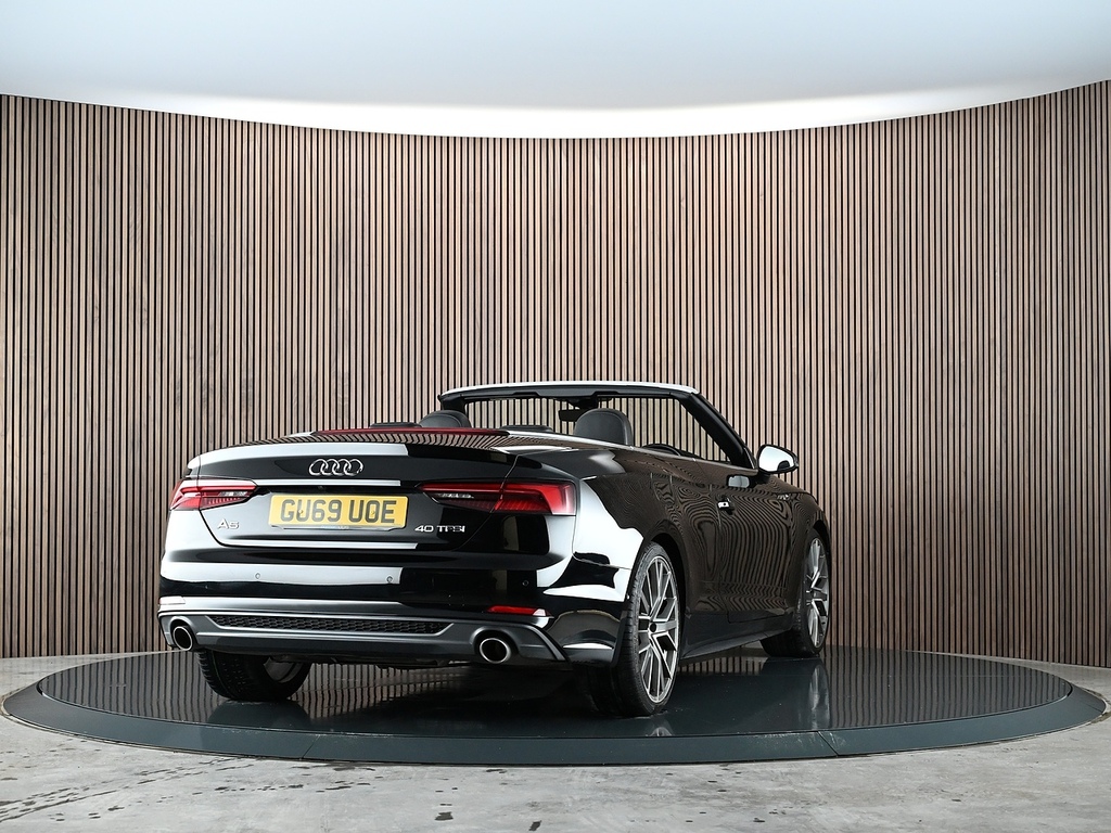 Audi A5 2.0 Tfsi 40 Vorsprung Convertible S Tro Black #6