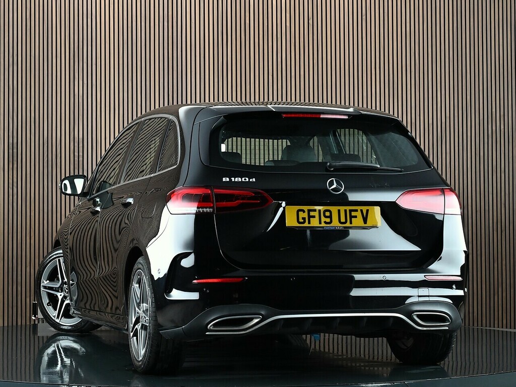 Mercedes-Benz B Class 1.5 B180d Amg Line Premium Mpv 7G-dct GF19UFV Black #2