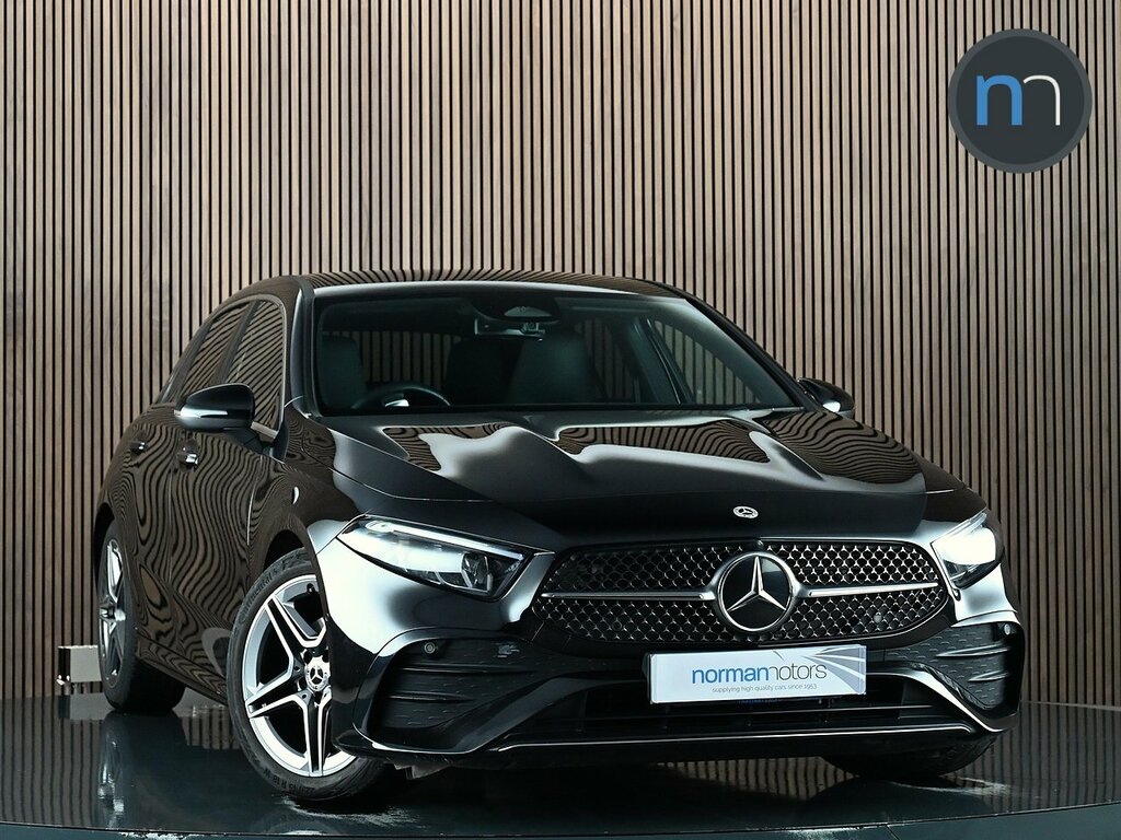 Mercedes-Benz A Class 1.3 A180h Mhev Amg Line Premium Hatchback Pe Black