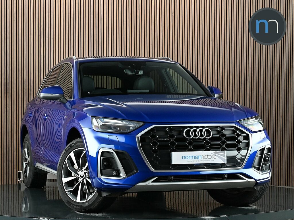 Audi Q5 2.0 Tfsi 45 S Line Suv S Tronic Quattro Blue