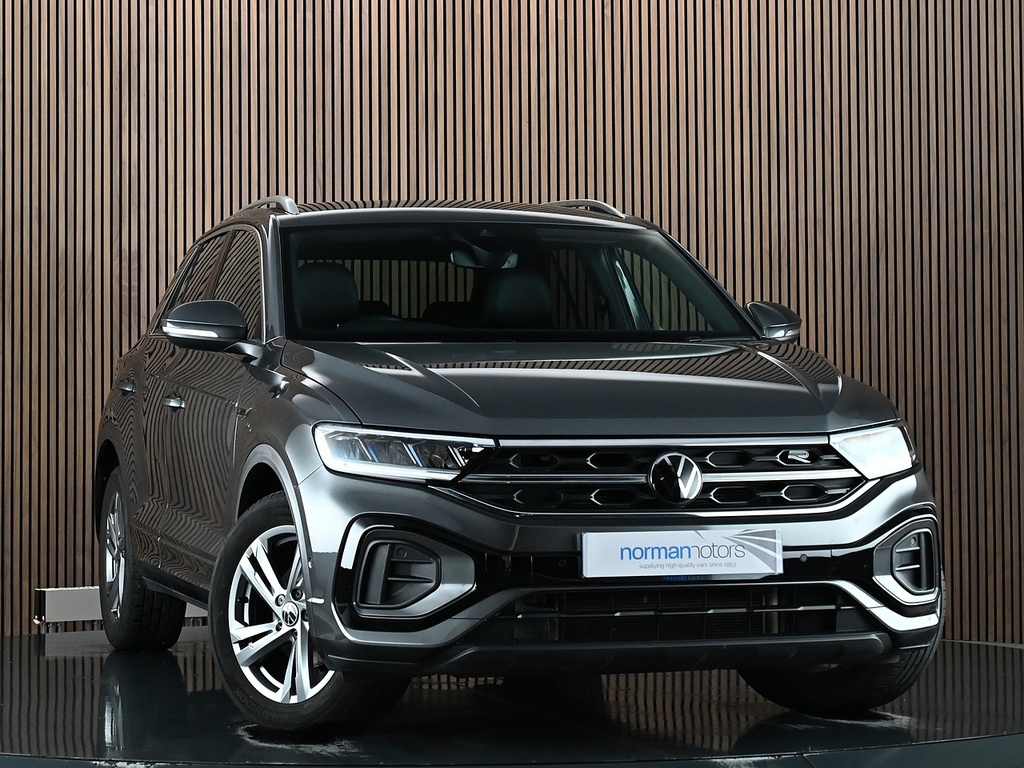 Volkswagen T-Roc 1.5 Tsi R-line Suv Dsg Euro 6 Ss 15 Grey