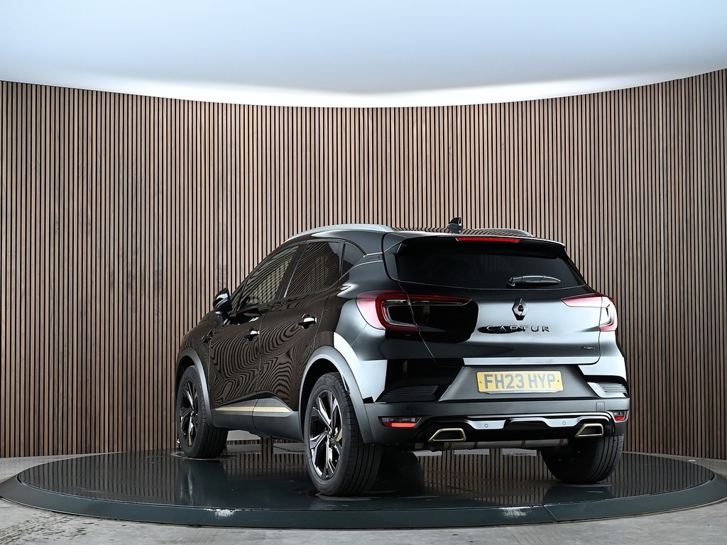 Renault Captur 1.6 E-tech E-tech Engineered Suv Hybrid FH23HYP Black #6