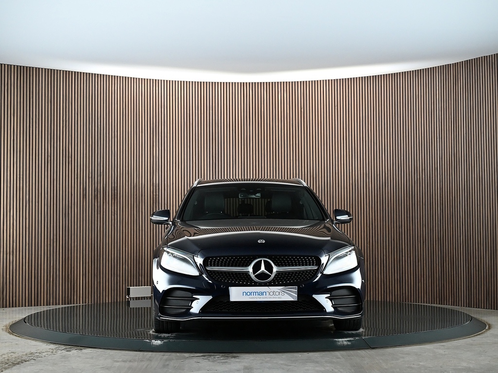 Mercedes-Benz C Class 2.0 C220d Amg Line Premium Estate G-t GN19VZE Blue #5
