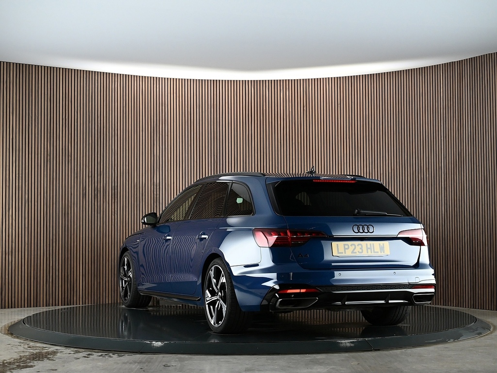 Audi A4 Avant 2.0 Tfsi 40 Black Edition Estate S Tron LP23HLW Blue #5