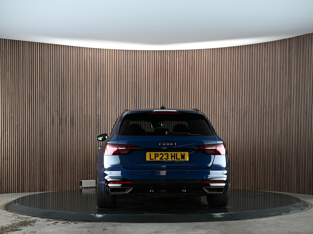 Audi A4 Avant 2.0 Tfsi 40 Black Edition Estate S Tron LP23HLW Blue #6