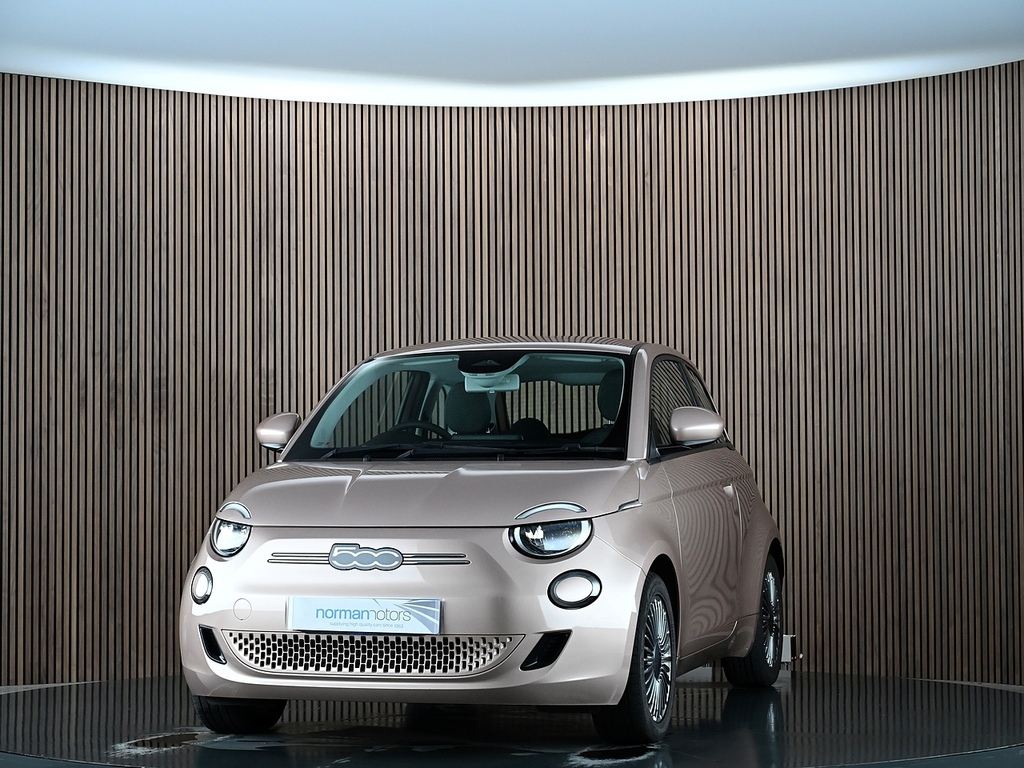 Fiat 500E 42Kwh Icon Hatchback 118 Ps WD23CRV Gold #6