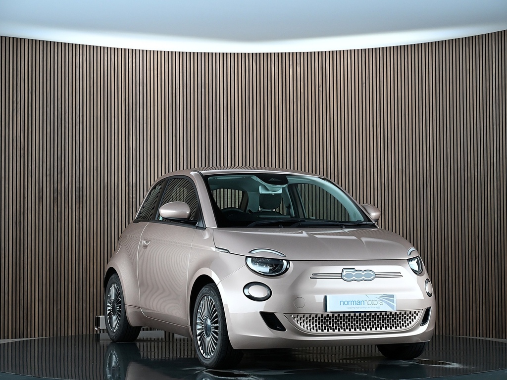 Fiat 500E 42Kwh Icon Hatchback 118 Ps WD23CRV Gold #4