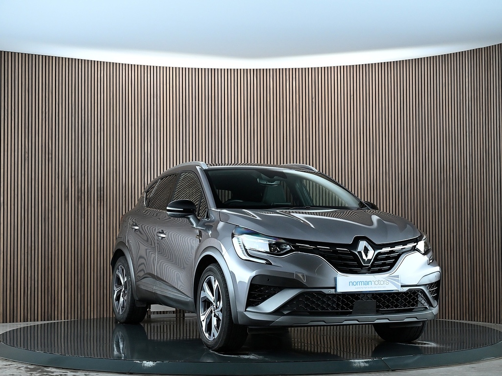 Renault Captur 1.6 E-tech Rs Line Suv Hybrid Euro BK72UKL Grey #4
