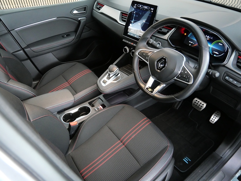 Renault Captur 1.6 E-tech Rs Line Suv Hybrid Euro BK72UKL Grey #3