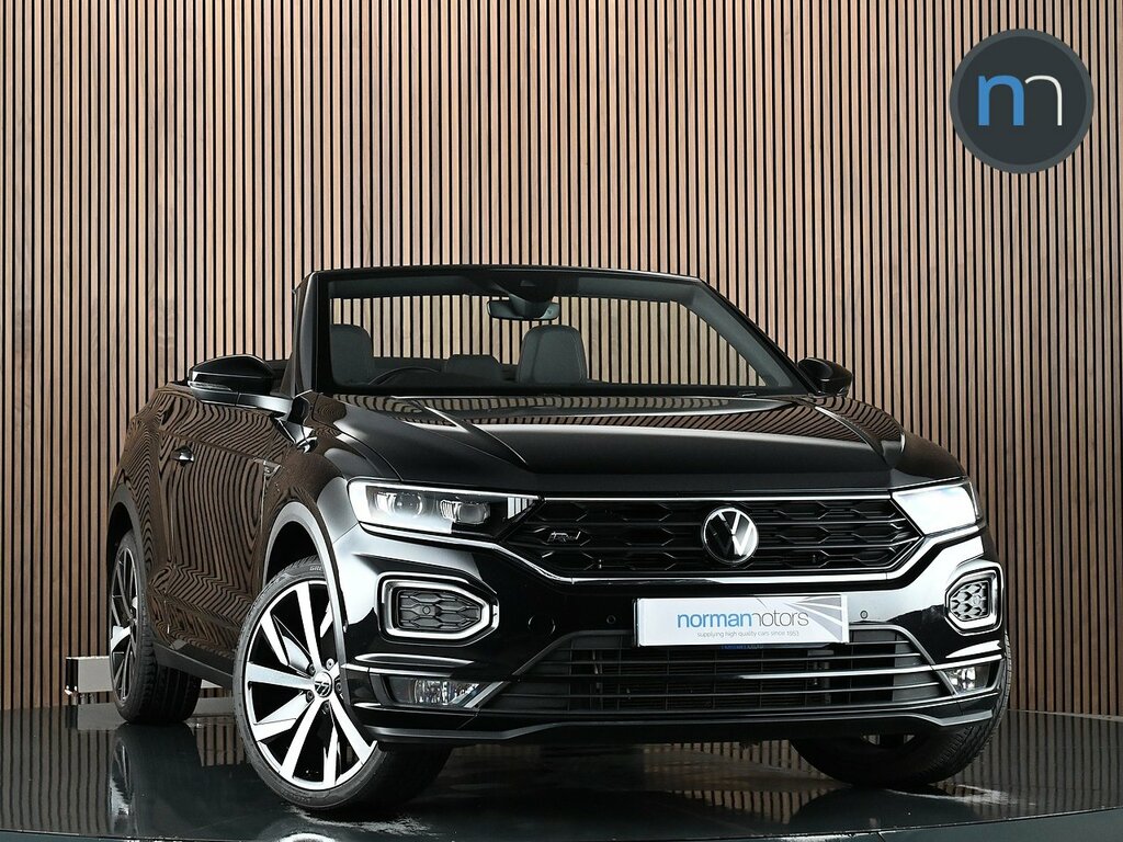 Volkswagen T-Roc 1.5 Tsi Evo R-line Cabriolet Dsg Euro 6 Black