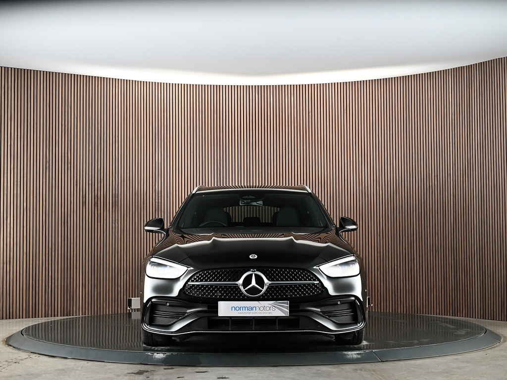 Mercedes-Benz C Class 1.5 C200h Mhev Amg Line Premium Estate Petro Black #5