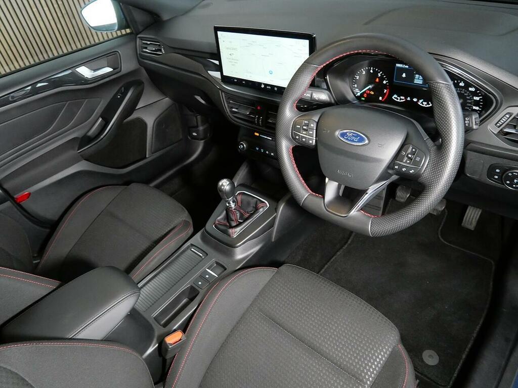Ford Focus 1.0T Ecoboost St-line Estate Eur YJ23URS Blue #3