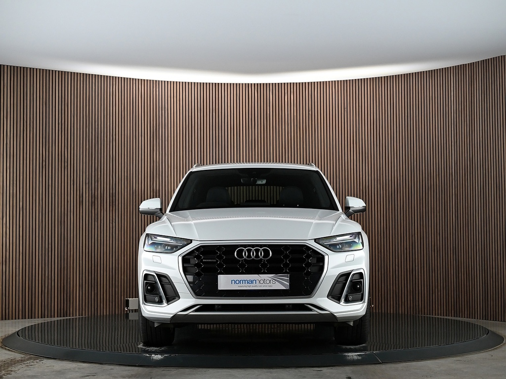Audi Q5 2.0 Tfsi 45 S Line Suv S Tronic Quattro LT21UGW White #5