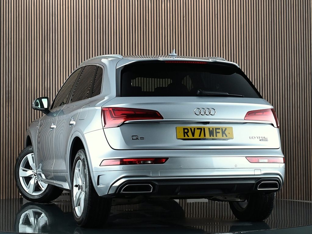 Audi Q5 2.0 Tfsie 50 S Line Suv Plug-in Hybrid RV71WFK Silver #2