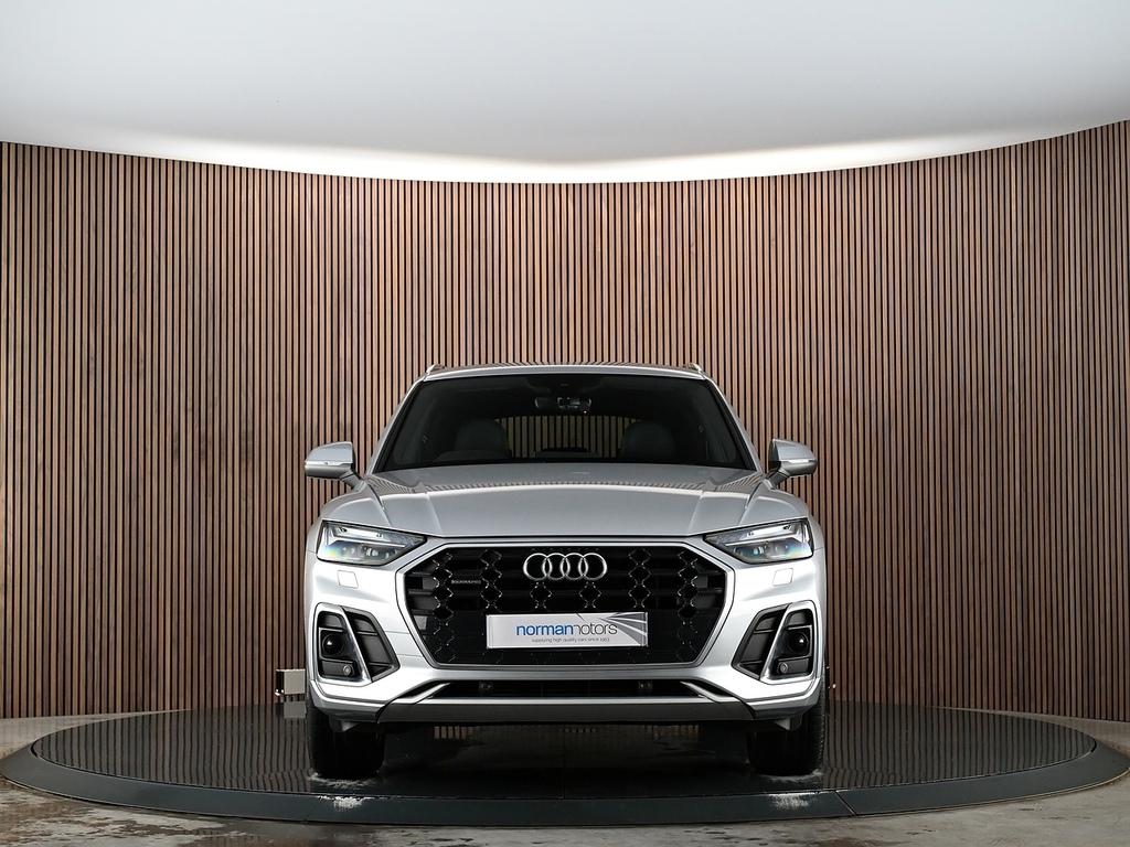 Audi Q5 2.0 Tfsie 50 S Line Suv Plug-in Hybrid RV71WFK Silver #5