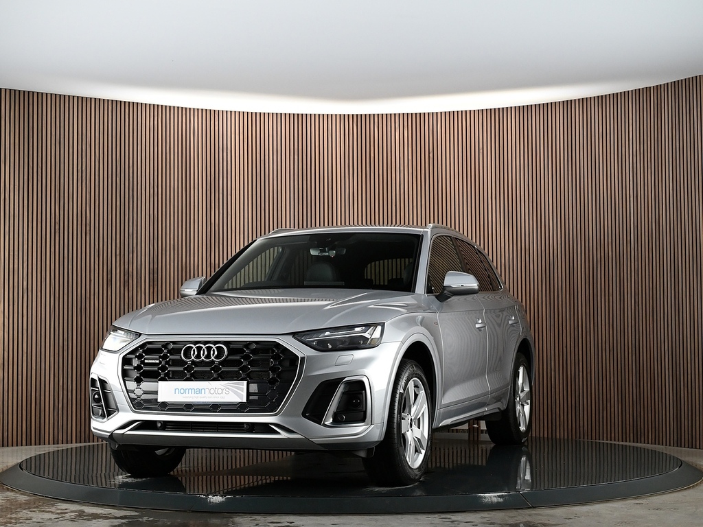 Audi Q5 2.0 Tfsie 50 S Line Suv Plug-in Hybrid RV71WFK Silver #6