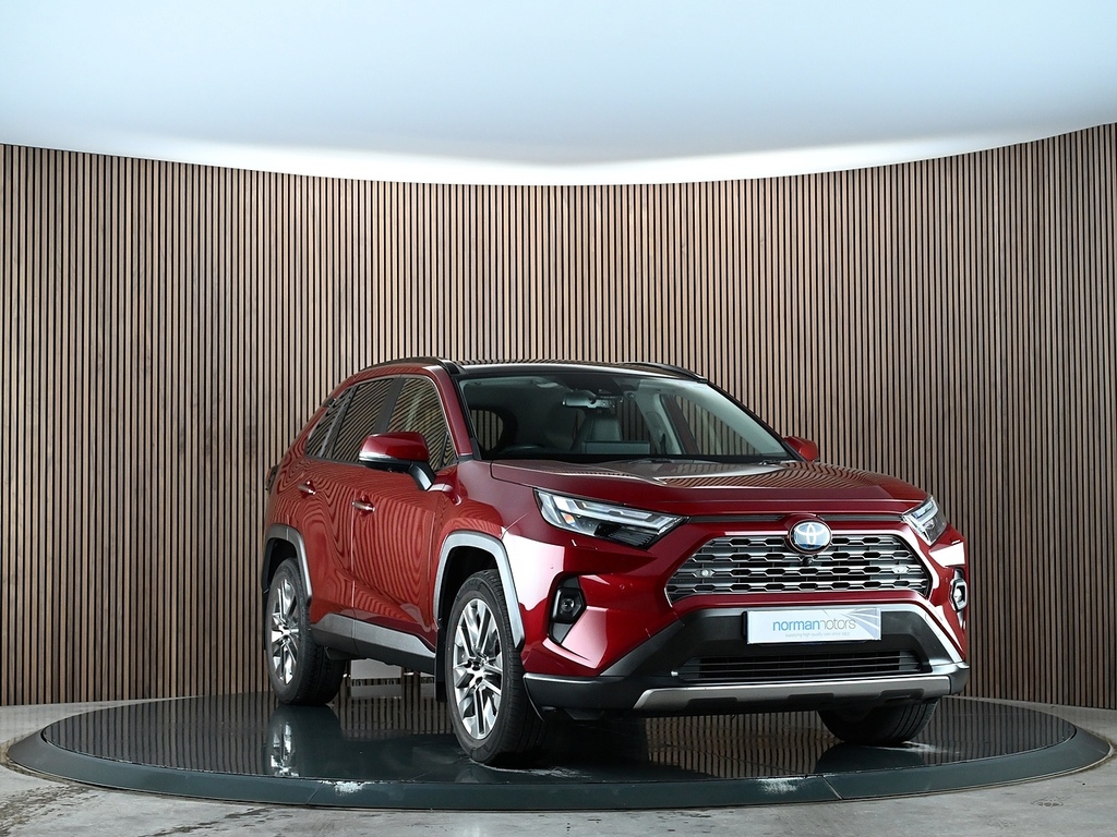 Toyota Rav 4 2.5 Vvt-h Gpf Excel Suv Hybrid Cvt 4Wd AS09POP Red #4