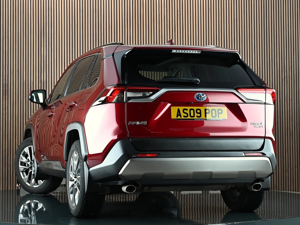 Toyota Rav 4 2.5 Vvt-h Gpf Excel Suv Hybrid Cvt 4Wd AS09POP Red #2