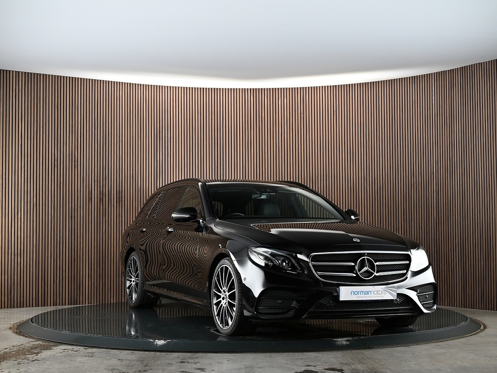 Mercedes-Benz E Class 2.0 E220d Amg Line Night Edition Premium Plus Es GV69EVP Black #4