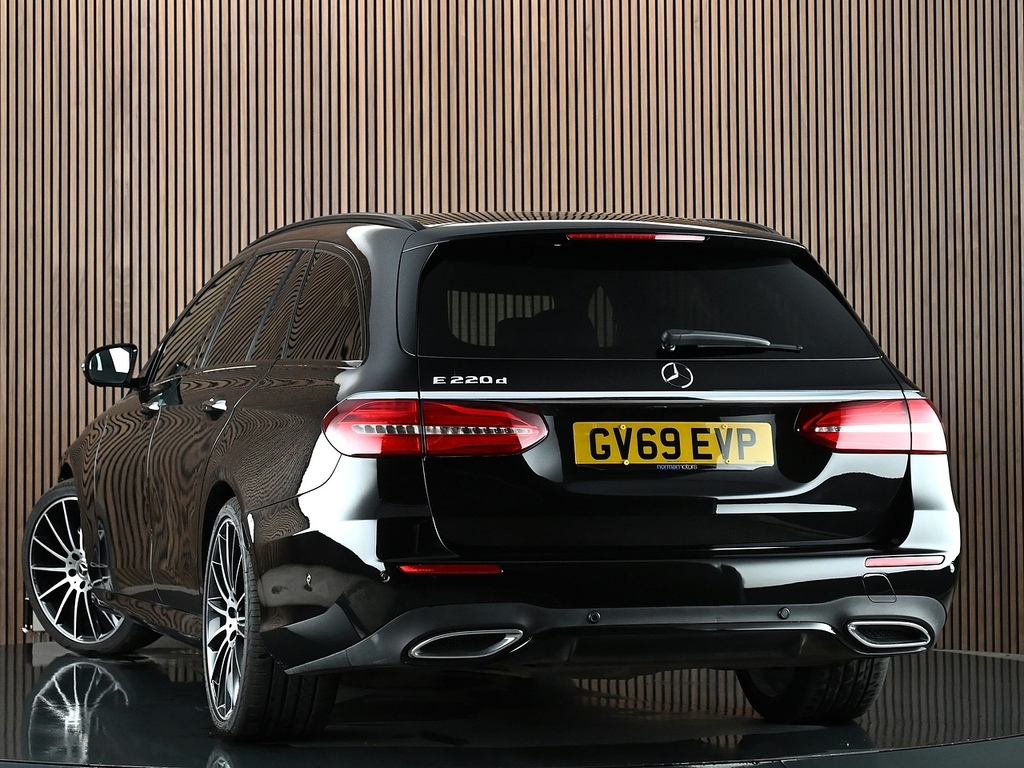 Mercedes-Benz E Class 2.0 E220d Amg Line Night Edition Premium Plus Es GV69EVP Black #2