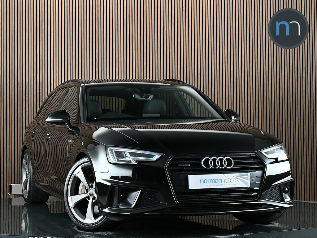 Audi A4 Avant 2.0 Tfsi 45 Black Edition Estate S Tron Black