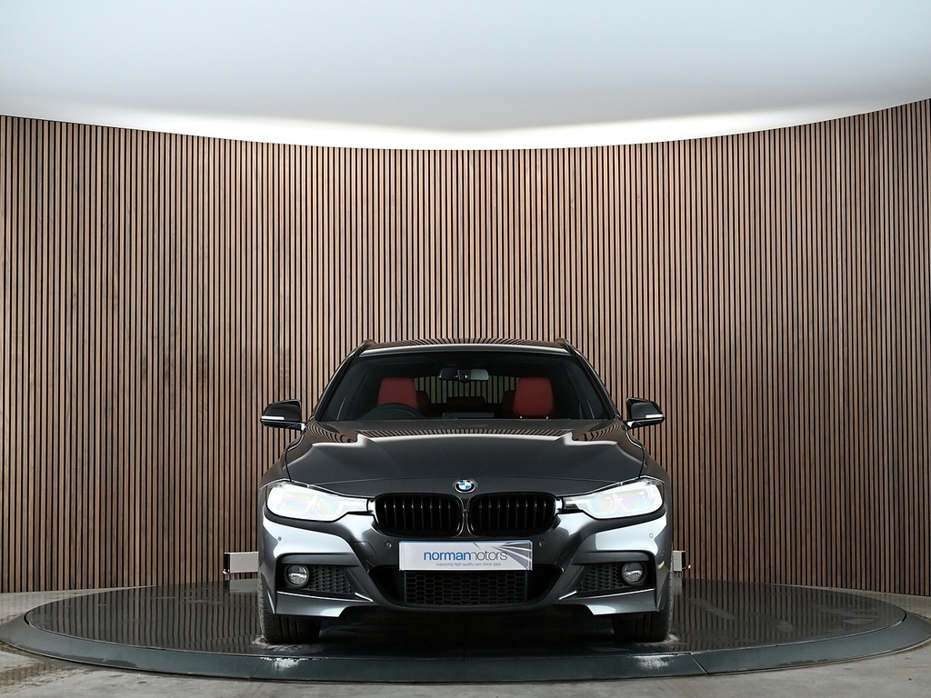 BMW 3 Series 3.0 330D M Sport Shadow Edition Touring YK18KRU Grey #5