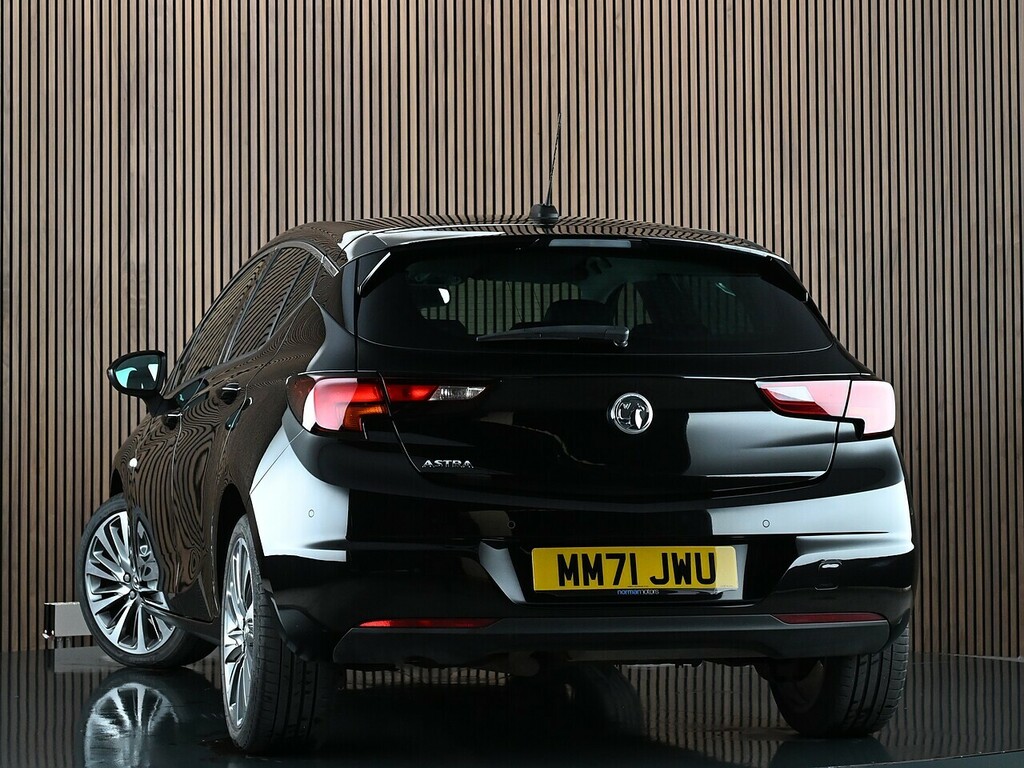 Vauxhall Astra 1.2 Turbo Griffin Edition Hatchback Man MM71JWU Black #2