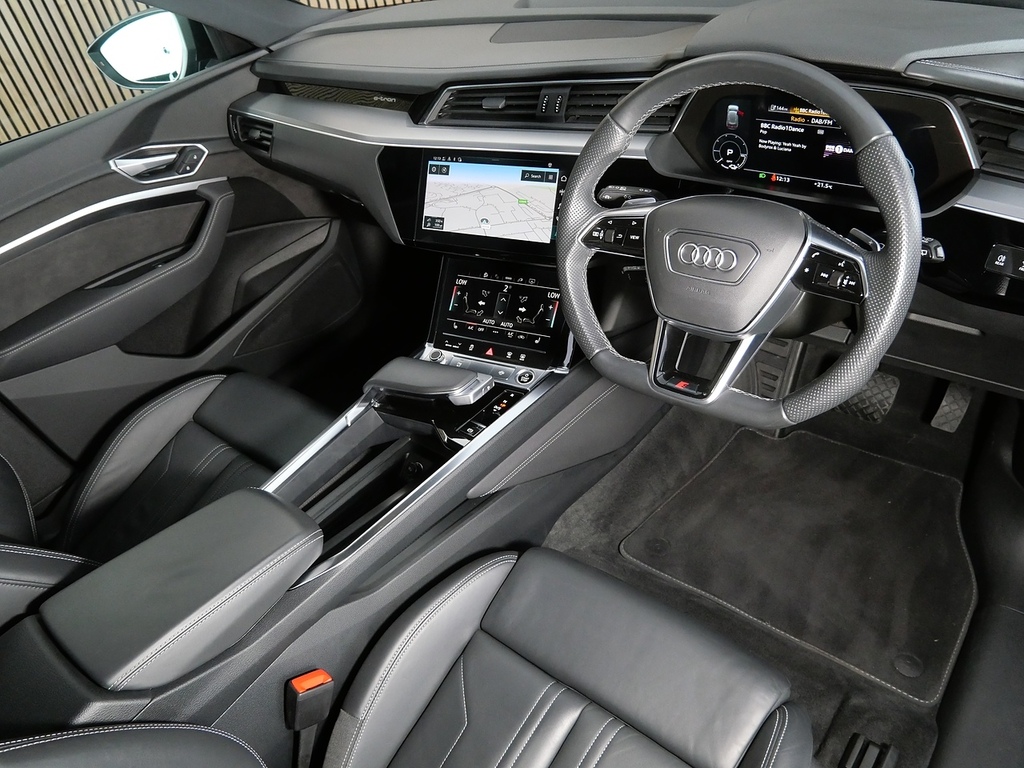 Audi E-tron 50 Black Edition Suv Quattro 71. RO71HTX Blue #3