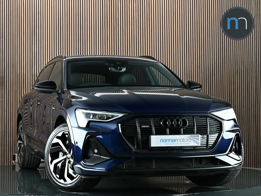 Audi E-tron 50 Black Edition Suv Quattro 71. Blue