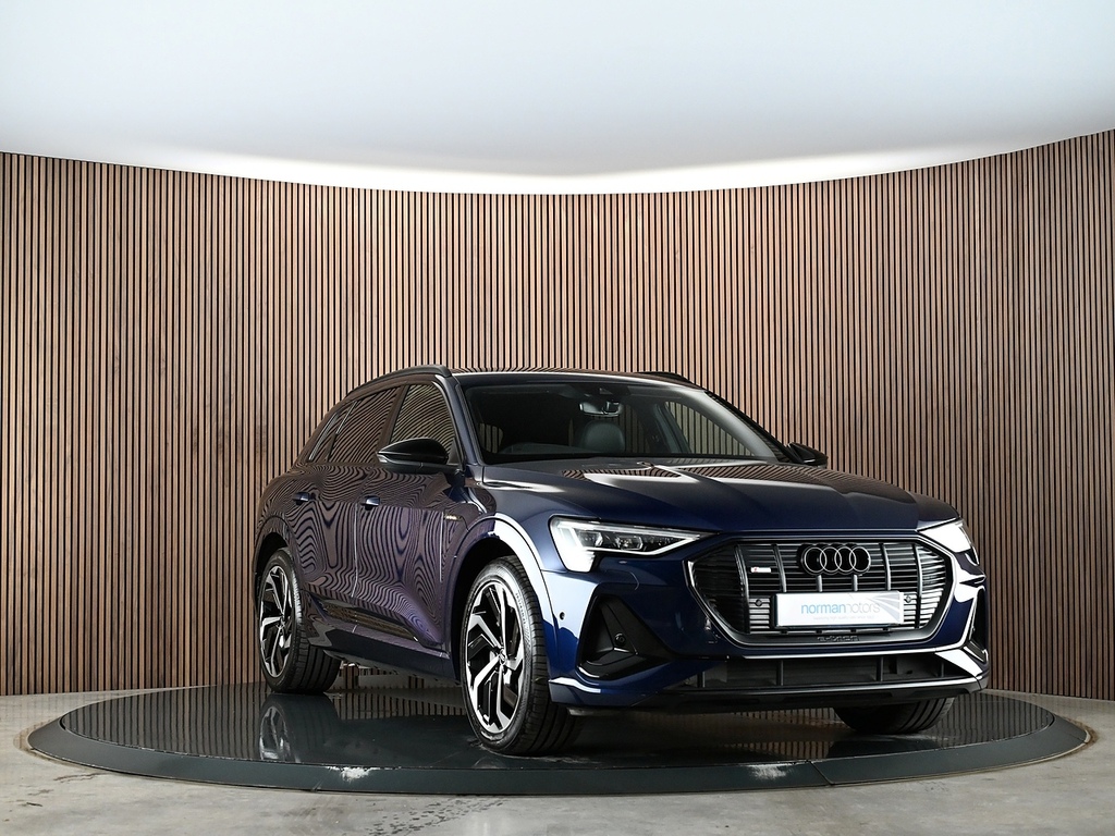 Audi E-tron 50 Black Edition Suv Quattro 71. RO71HTX Blue #4