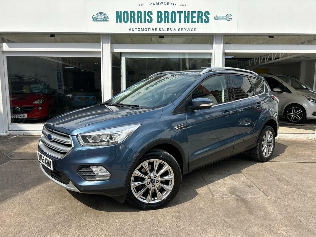 Ford Kuga Suv 2.0 Tdci Ecoblue Titanium Edition Euro 6 Ss BT69KHU Blue #3